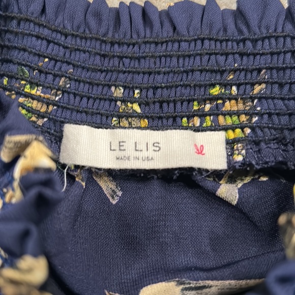 Navy Bird print tank - Picture 5 of 6